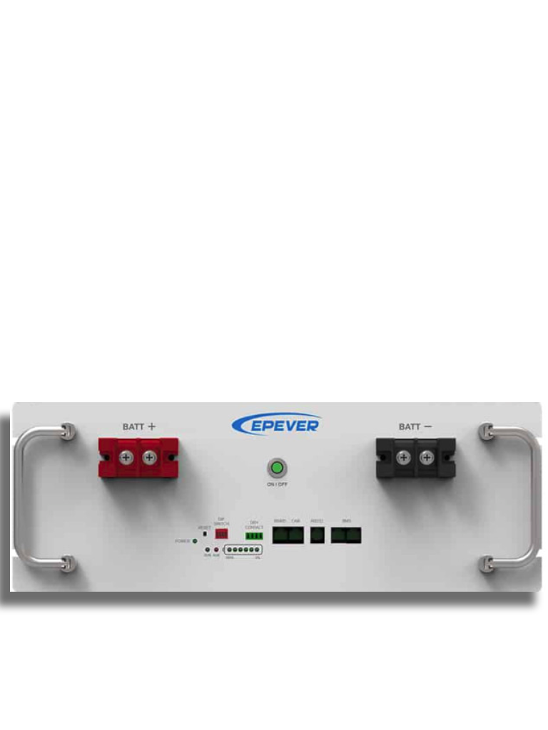 EPEVER 5.12KWH LITHIUM ION BATTTERY